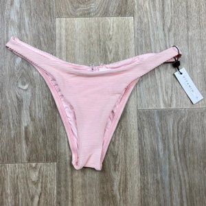 Vitamin A Revolve Pink Bikini Bottoms womens large
